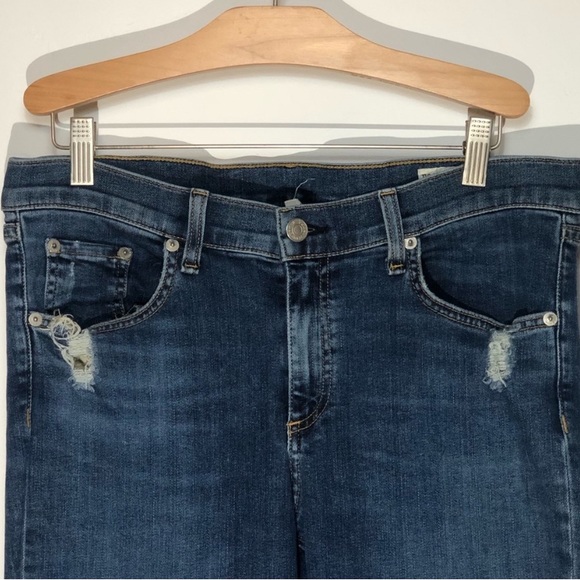 50%OFF BUNDLES! RAG AND BONE RAG&BONE SKINNY DISTRESSED JEGGINGS JEANS SIZE 32 - Picture 8 of 15